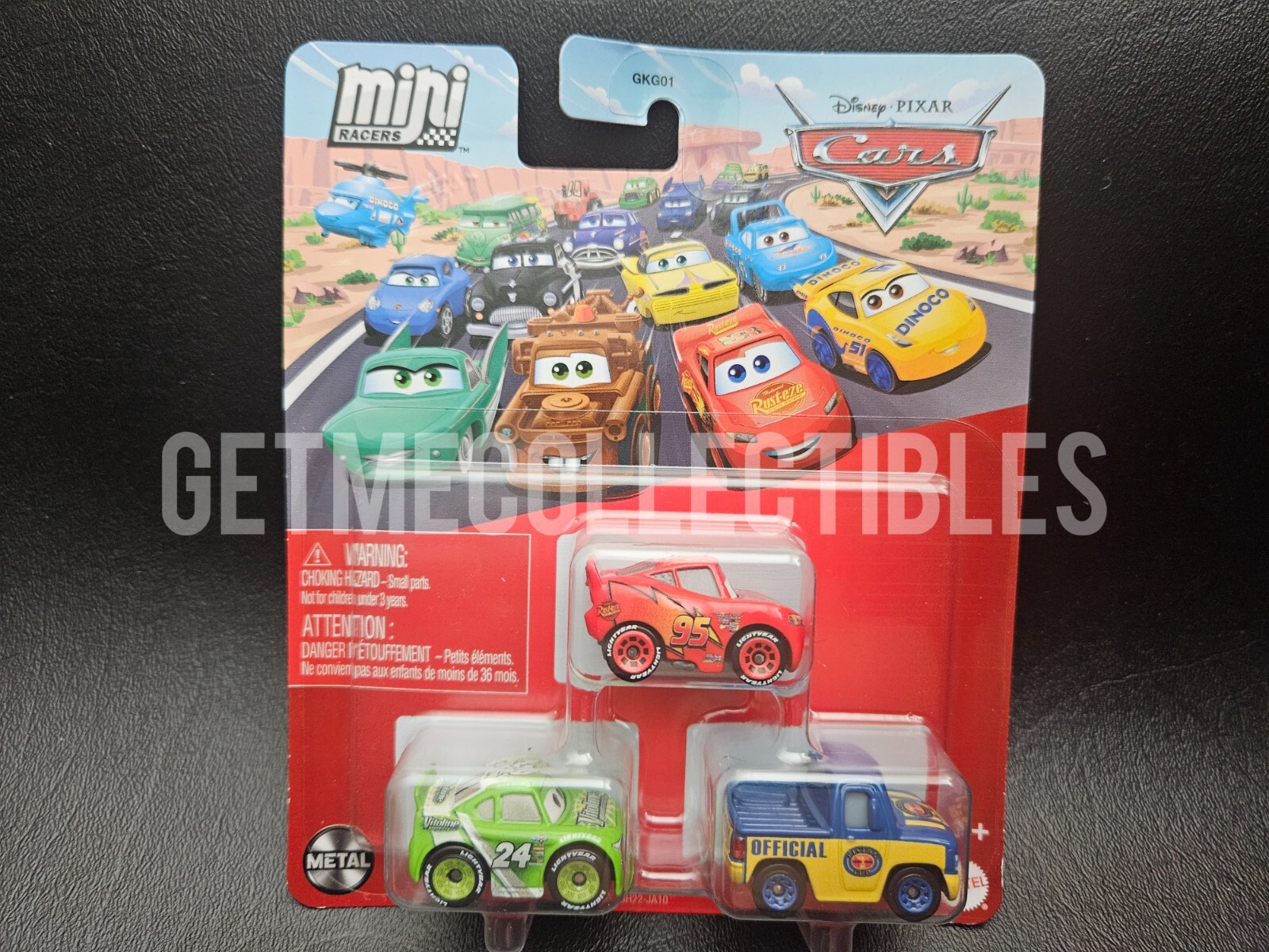 DISNEY PIXAR CARS MINI RACERS BRICK YARDLEY MCQUEEN DEXTER HOOVER