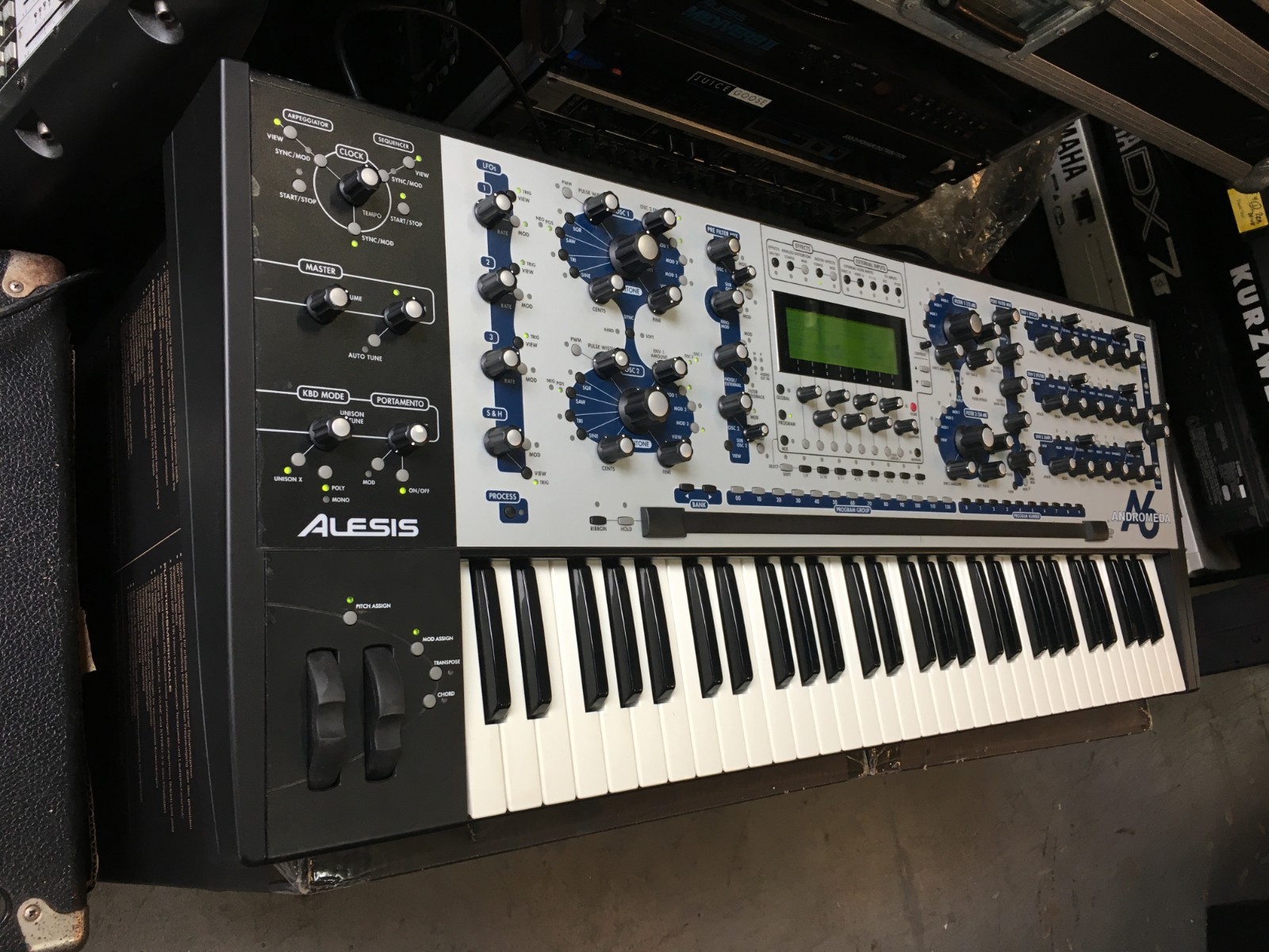 Alesis Andromeda A6 Analog Polysynth Synthesizer Keyboard Vintage