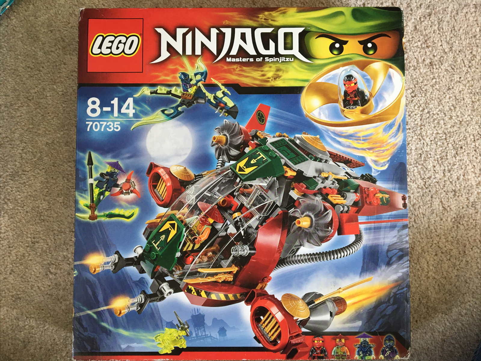 NEW LEGO Ninjago 70735 Ronin R.E.X Airship Minifigures Rare