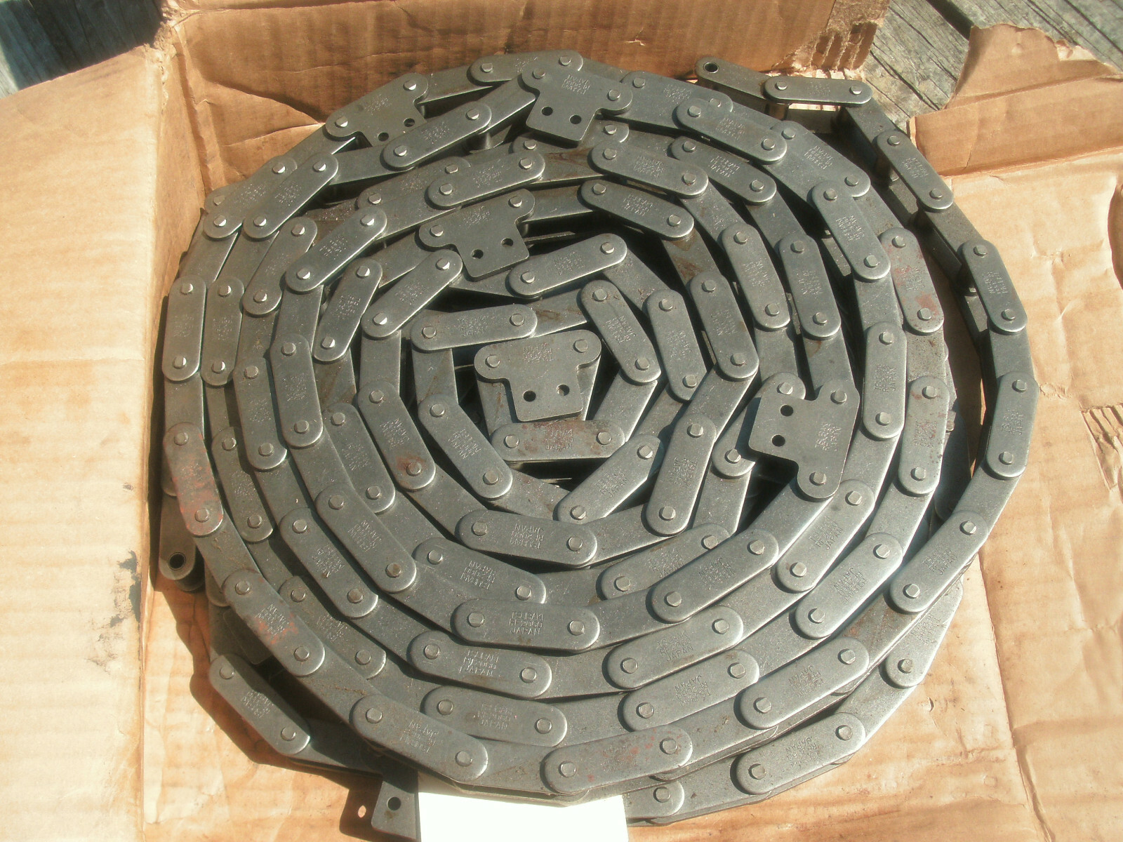 TSUBAKI RF2060 DOUBLE PITCH ROLLER CHAIN W/SK-2 LINKS 42