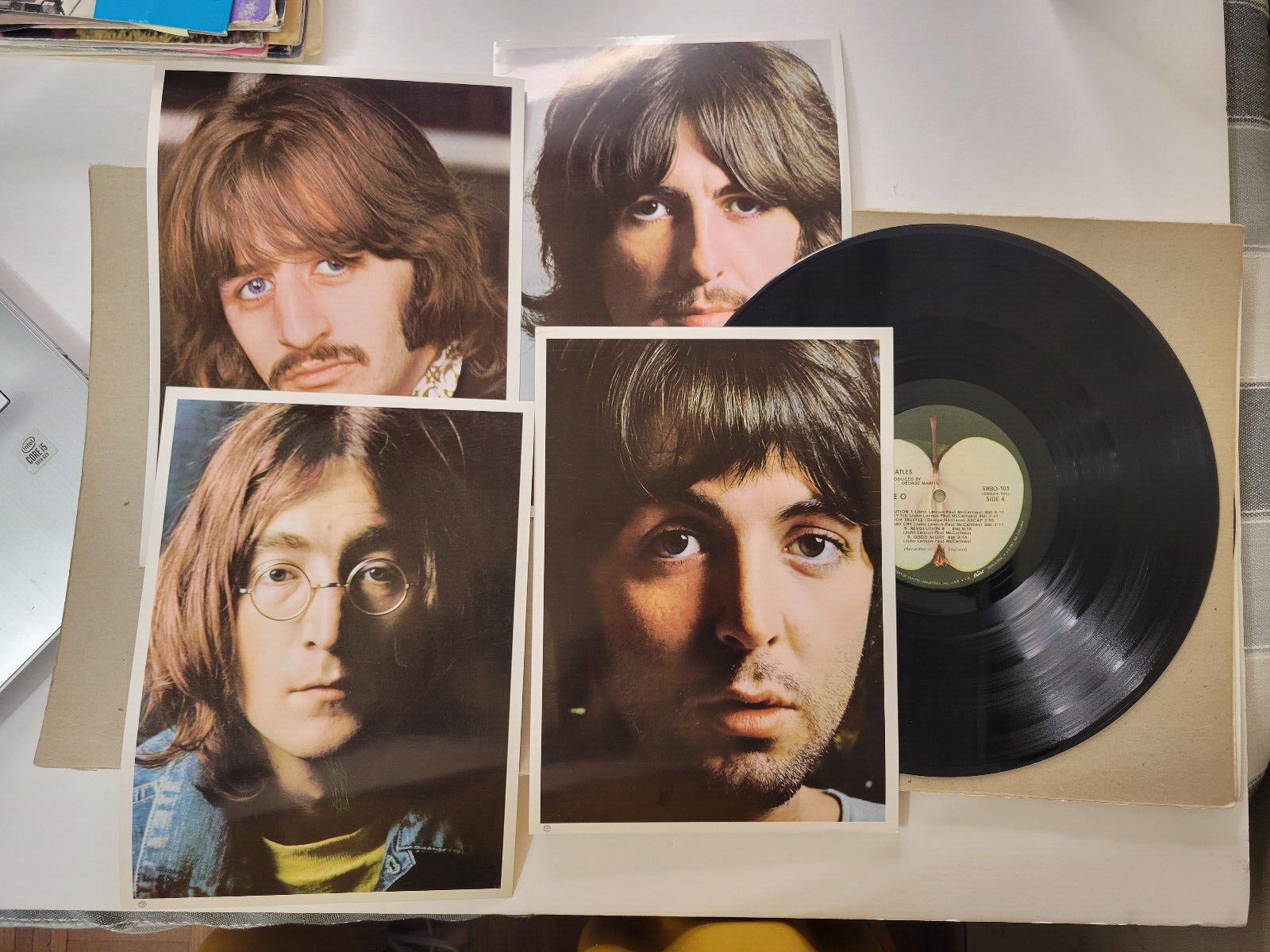 The Beatles' 1968 First Pressing White Album MFD by Capitol