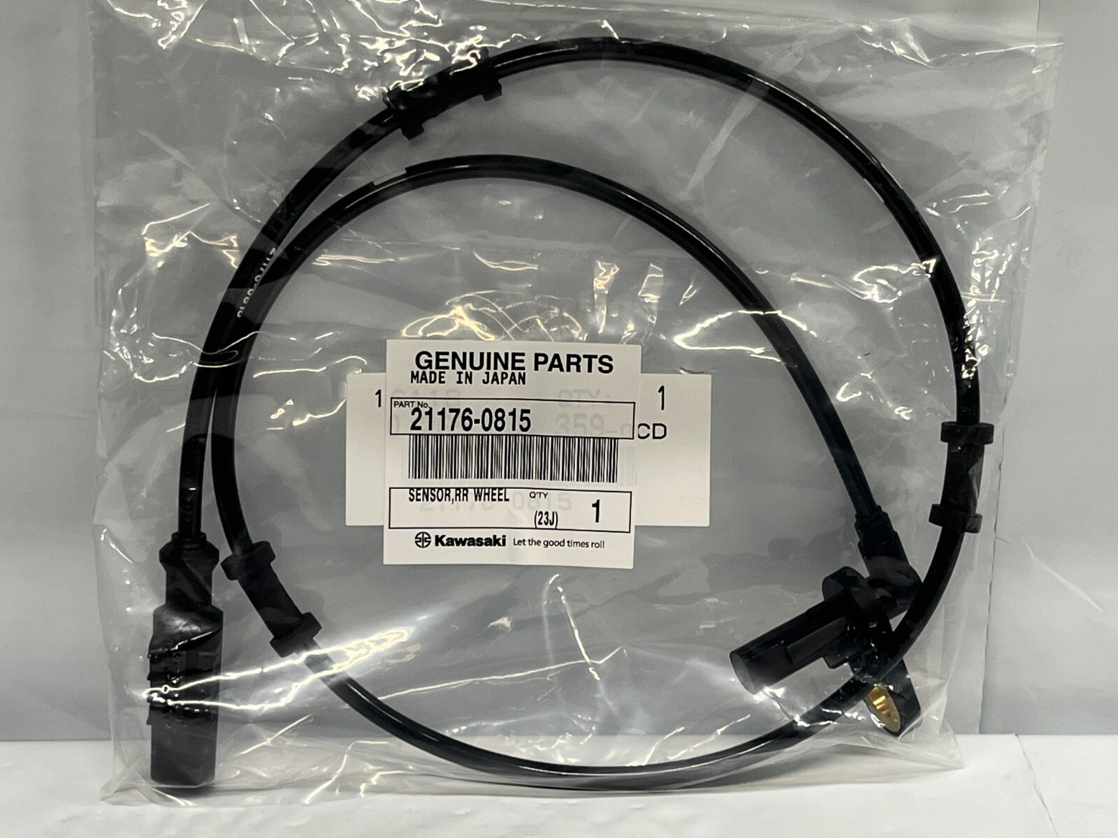 New 21176-0815 2016 - 2020 KAWASAKI REAR WHEEL SENSOR NINJA ZX-10R