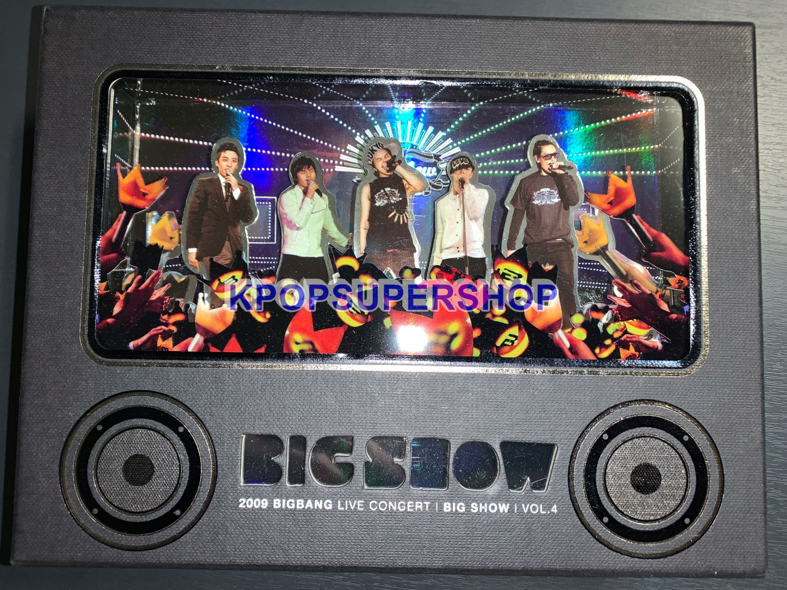 BIGBANG Big Show 2009 Live Concert 3 DVD Shadow Box Limited Ver