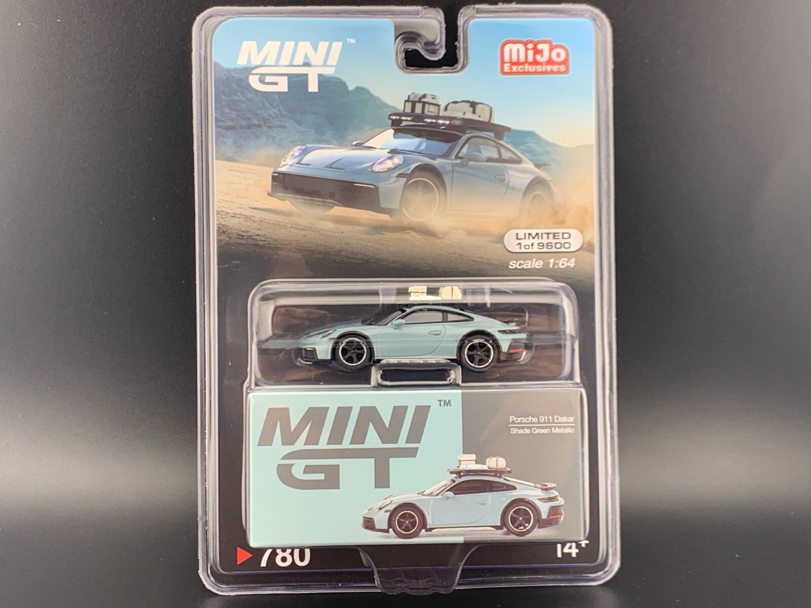 Mini GT Porsche 911 Dakar Shade Green Metallic MGT00780 1/64 | eBay
