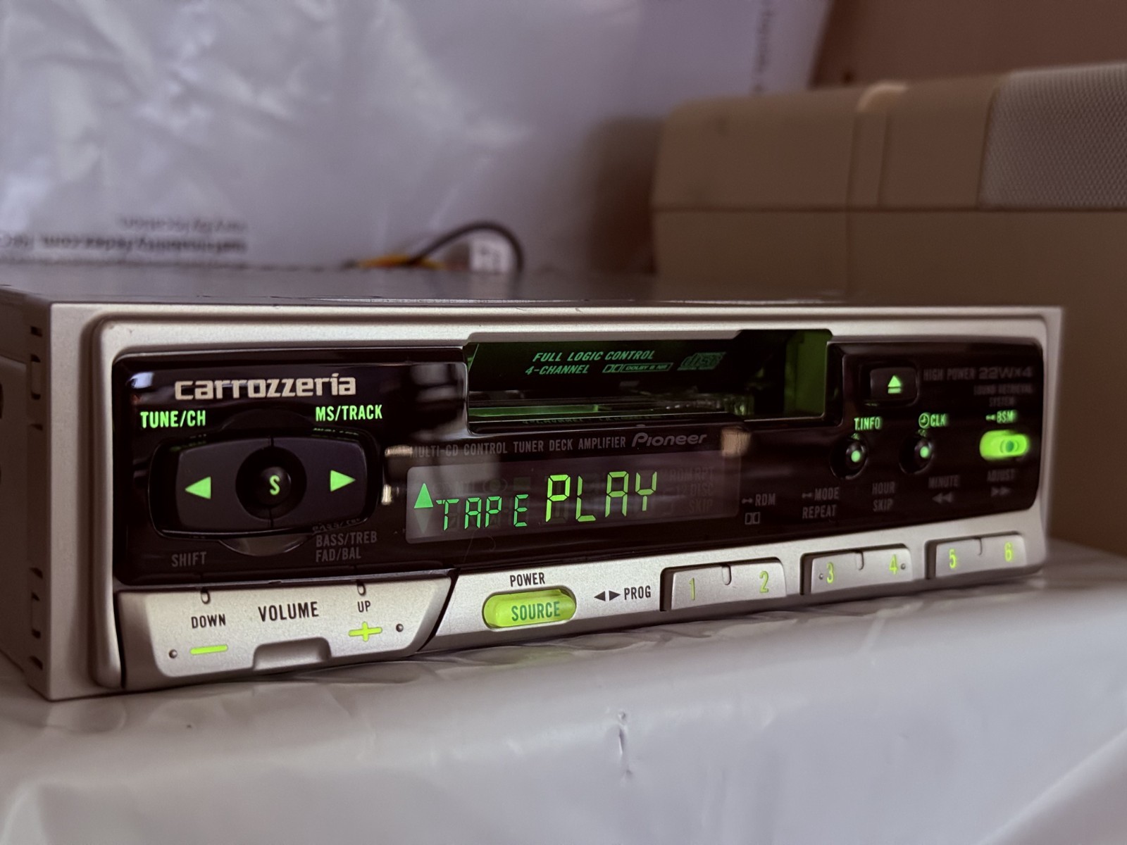 Pioneer Carrozzeria KEH-P3786ZY-02 JDM Cassette Tape Player Japan