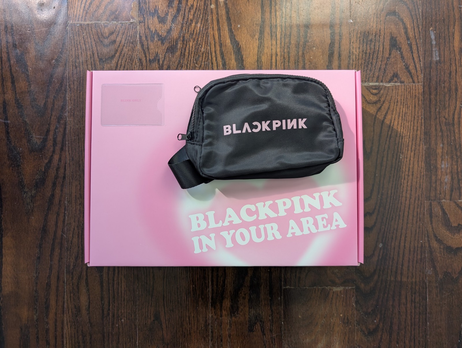 BLACKPINK Deadline VIP Fanny Pack & BLINK Premium Membership Kit