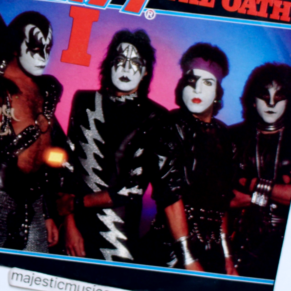 RARE COVER 1981 ORIGINAL KISS THE OATH 7