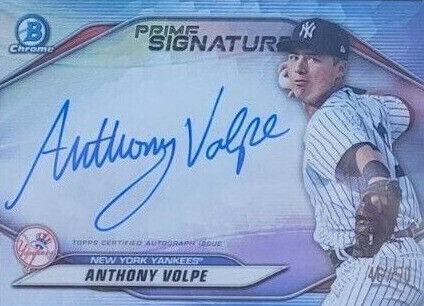 PSA 10 ANTHONY VOLPE 1st 2020 Bowman Chrome Yankees Rookie Card RC
