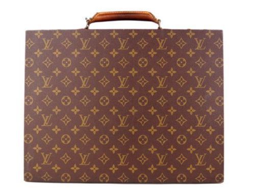 Authentic LOUIS VUITTON Monogram Serviette Conseiller M53331