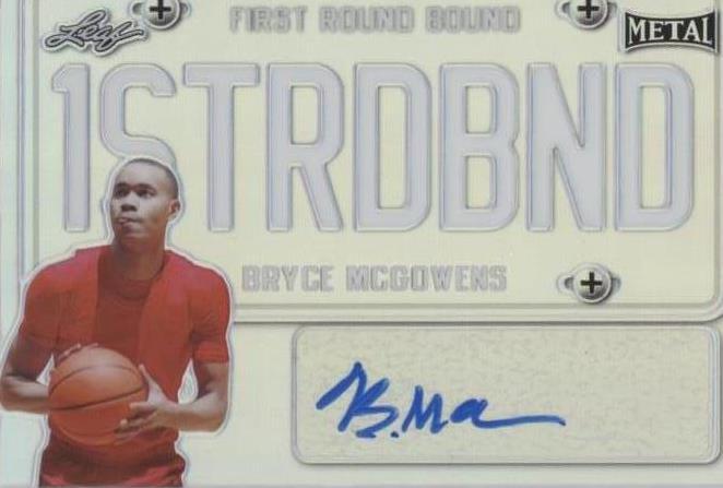 bryce mcgowens gold rc /10 カード直筆auto 2022 PANINI PRIZM GOLD