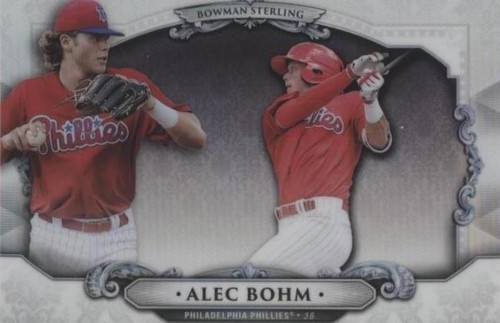 ALEC BOHM 2018 BOWMAN CHROME DRAFT REFRACTOR 1ST RC #BDC25 PSA 10