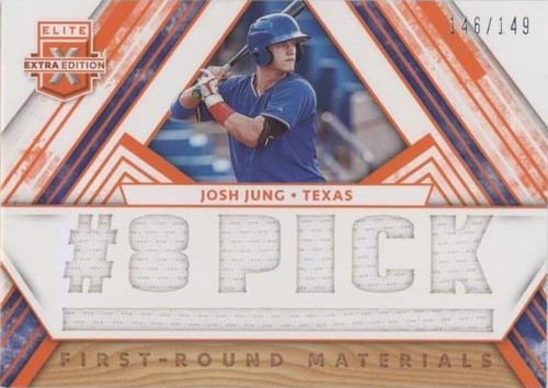 2019 Panini Elite Extra Edition Josh Jung Optic Red Przim
