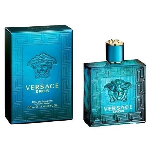 VERSACE EROS * Versace 3.4 oz / 100 ml Eau de Toilette (EDT) Men