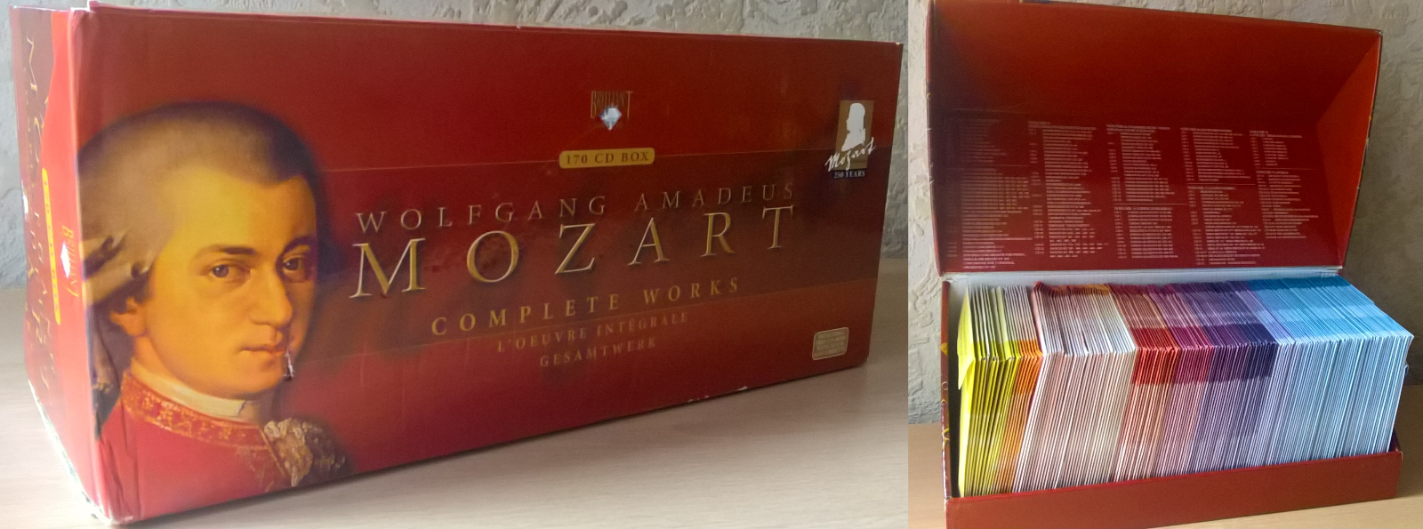 Mozart Complete Works 170 CD Boxed Set Edition Classical Music | eBay