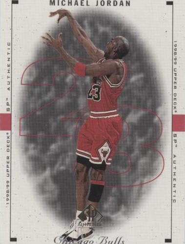 1998-99 SP AUTHENTIC MICHAEL JORDAN #1 PSA 9 MINT CHICAGO BULLS