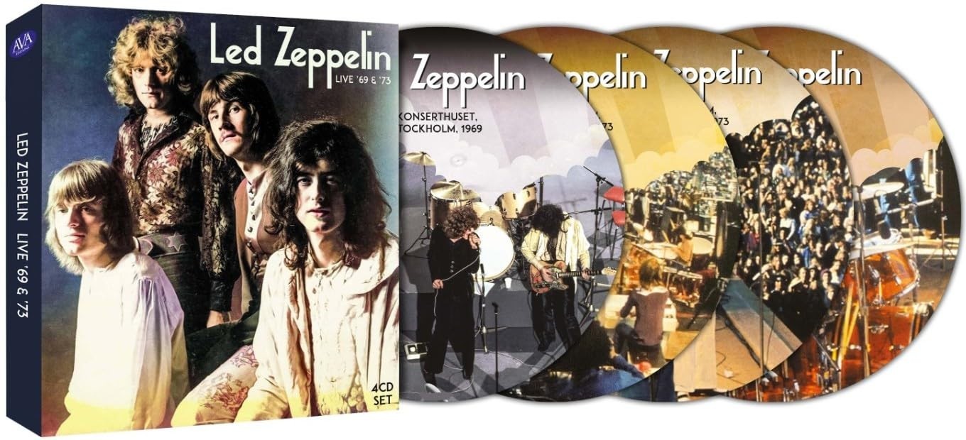 Led Zeppelin Live '69 & '73 4 CD Box Set - NEW | eBay