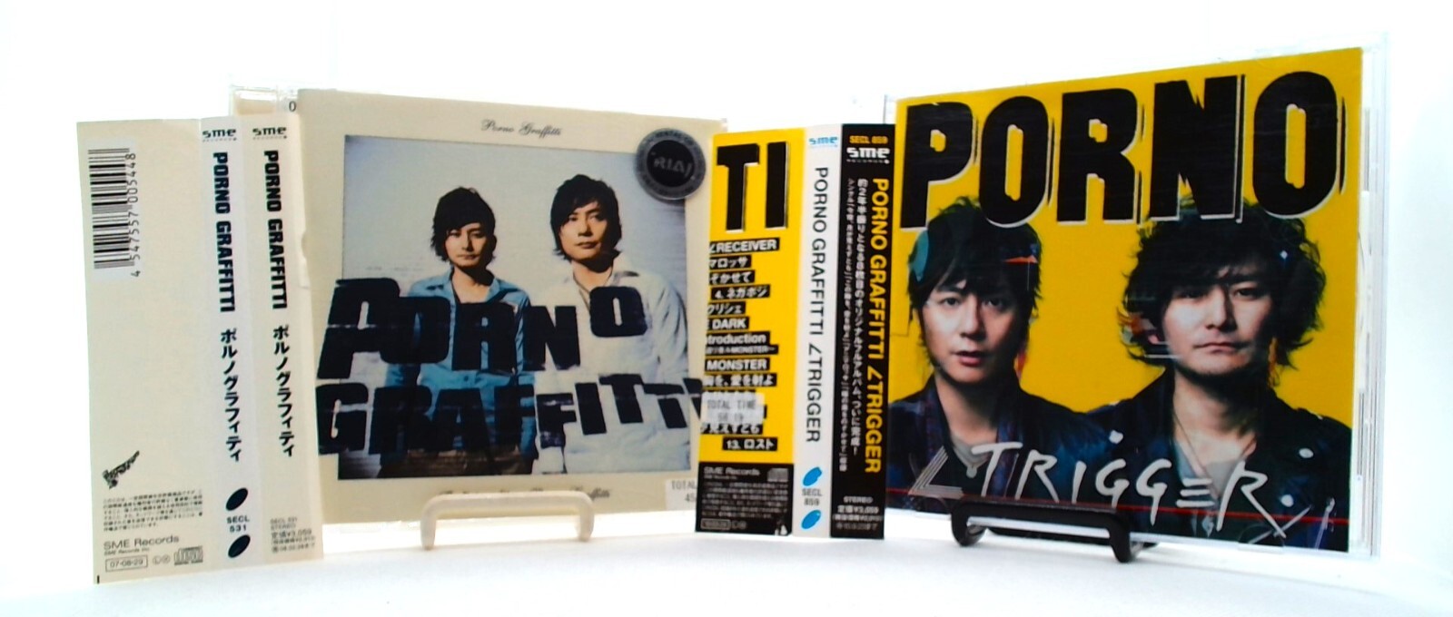 PORNO GRAFFITTI 2CDs set [CD][OBI] porno graffitti, TRIGGER /Anime