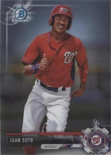 2018 Bowman Chrome BOWMAN SCOUTS TOP 100 Juan Soto #44 | eBay