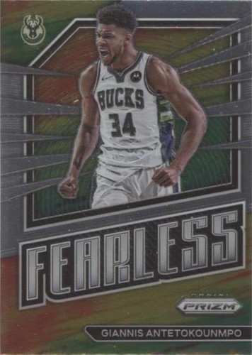 GIANNIS ANTETOKOUNMPO /88 SP 2022-23 Panini Prizm Choice Red Prizm