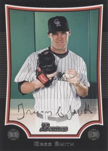 2009 Bowman Baseball Greg Smith Colorado Rockies #175 | eBay