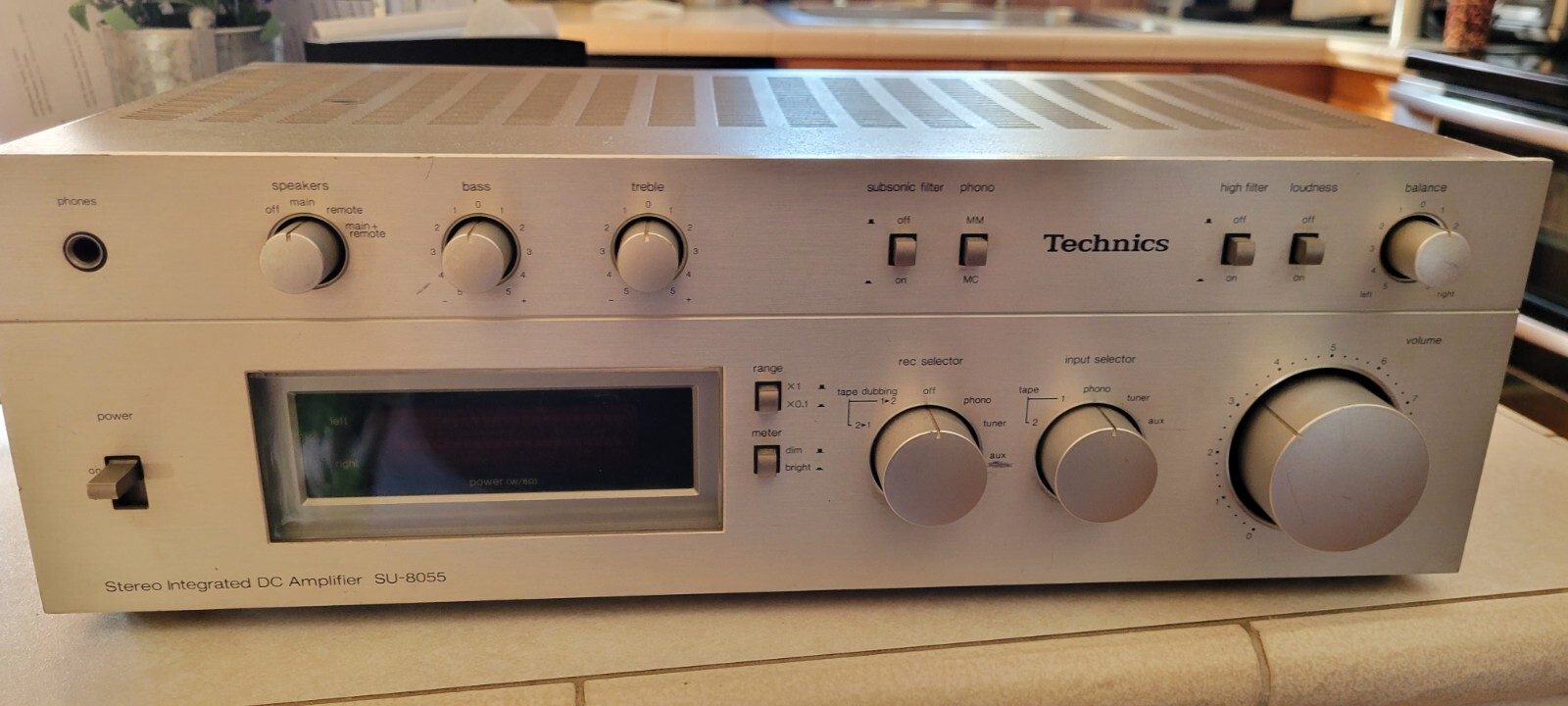 Technics SU-8055 Stereo Integrated DC Amplifier | eBay