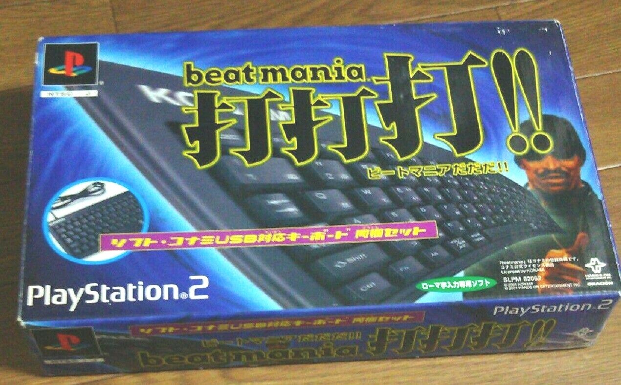 PlayStation 2 beat mania Dadada !! w/Konami USB compatible