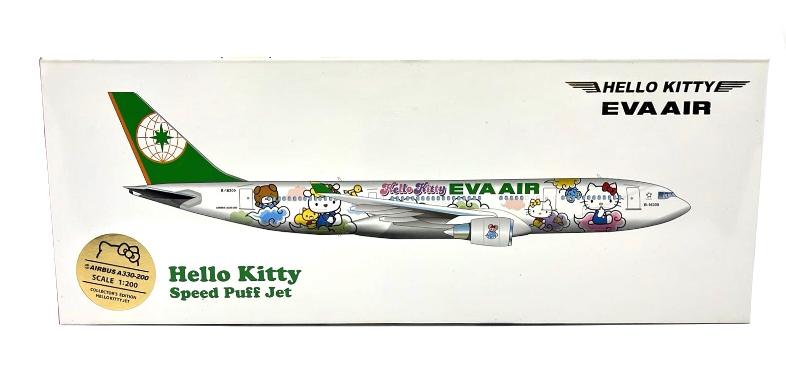 エバー航空 エアバスA330-300 ハローキティ ＜1/200＞ エバー航空