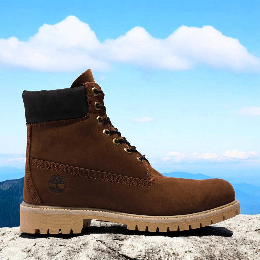 TB0A62KN968] MENS TIMBERLAND 6 INCH PREMIUM BOOT 'DARK BROWN' | eBay