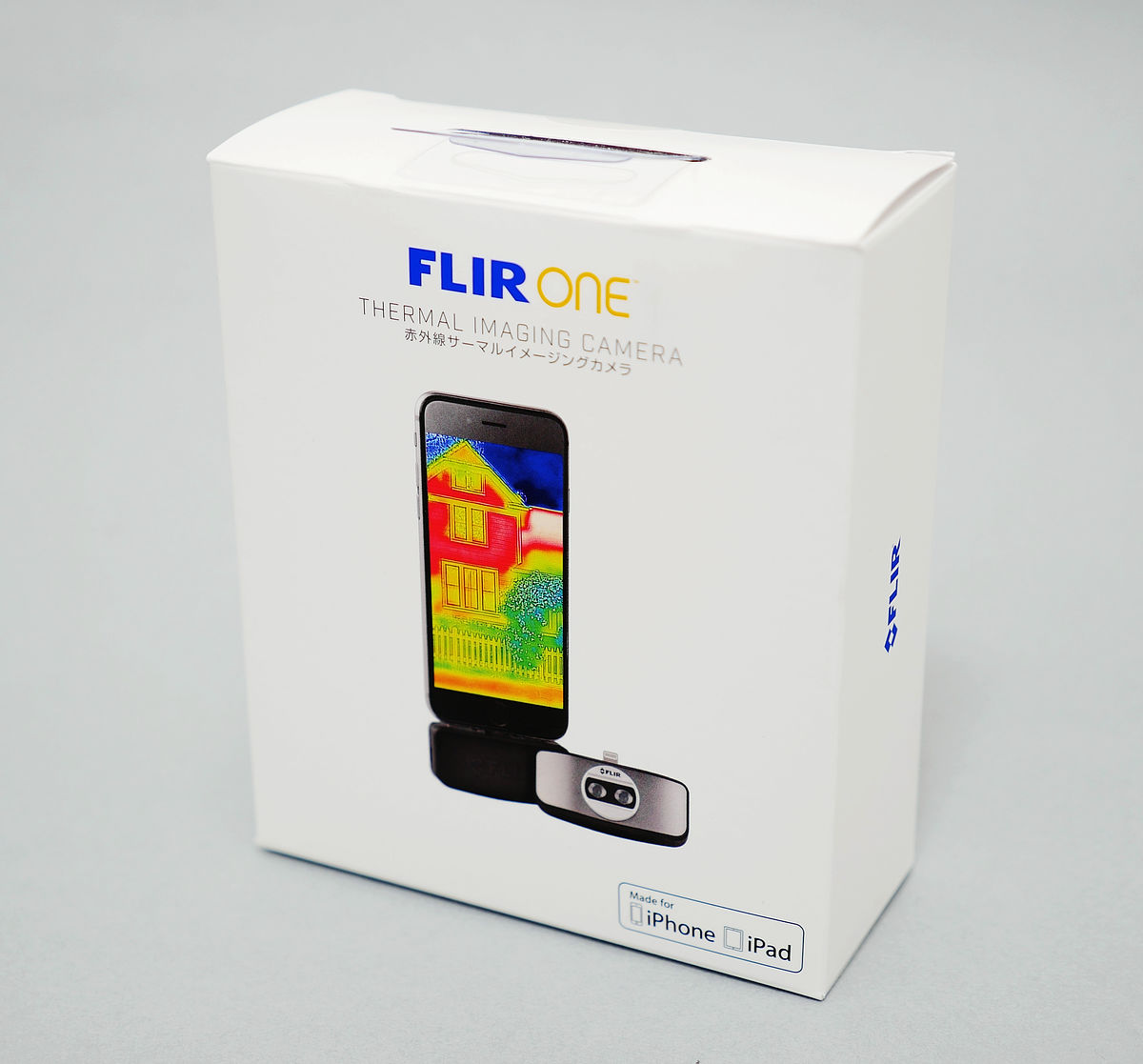装着するだけでスマホがサーモカメラになる「FLIR ONE」でいろいろ撮影
