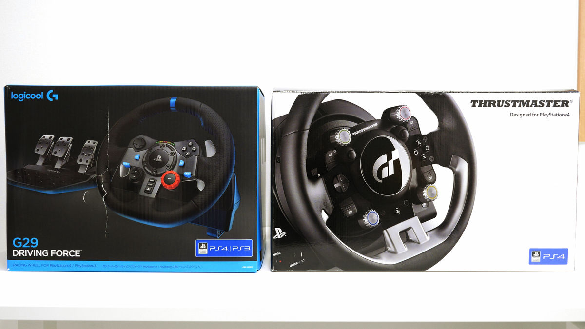 手ごろな価格の公式ハンコン「Logicool G29 DRIVING FORCE」で