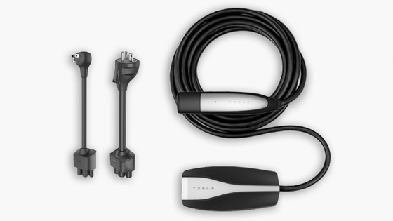 Tesla GEN Ⅱ モバイルコネクター オニキスブラック Tesla GEN Ⅱ