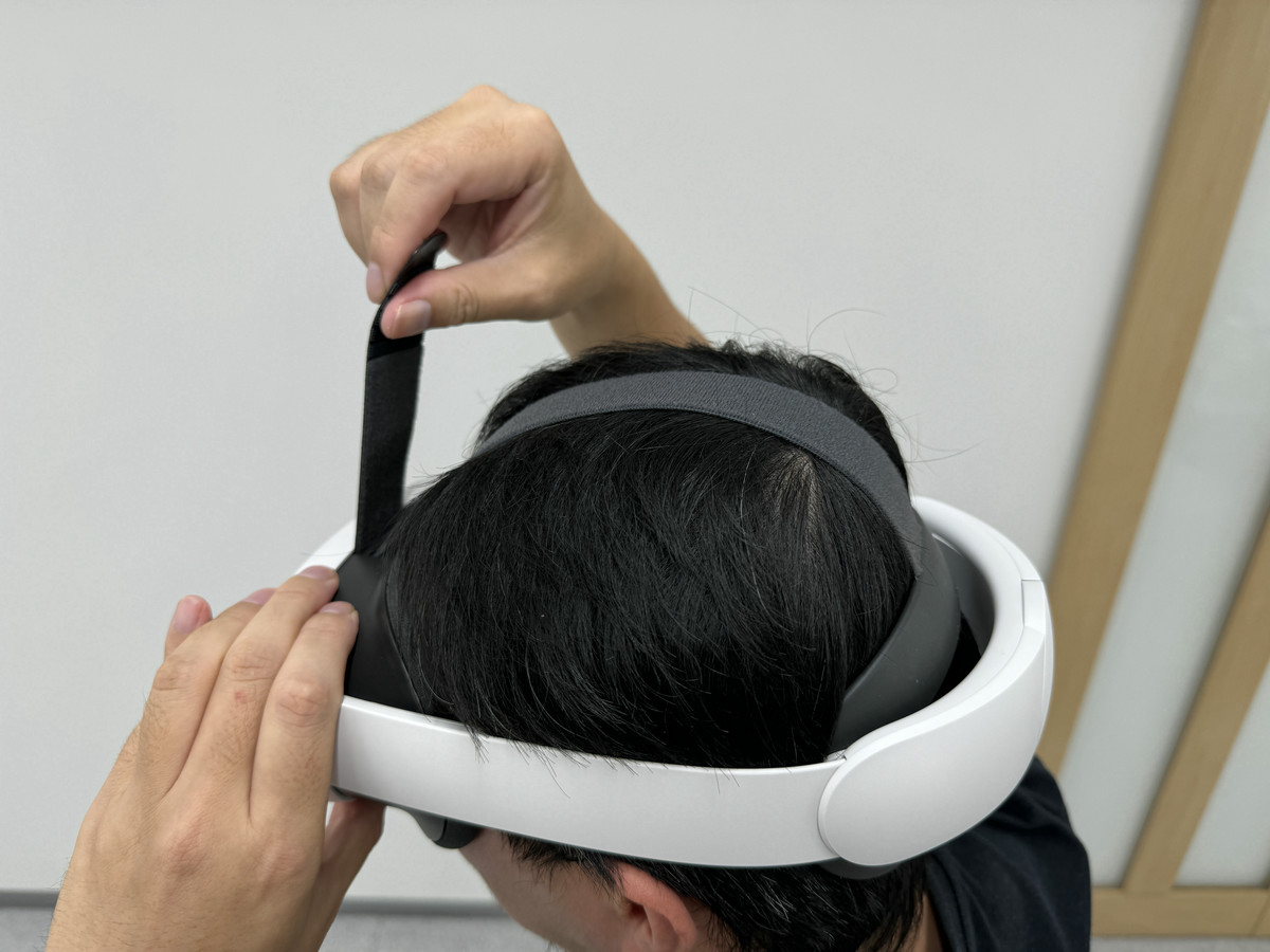 Meta Quest 3の公式アクセサリ「Eliteストラップ」は頭部のサポートが