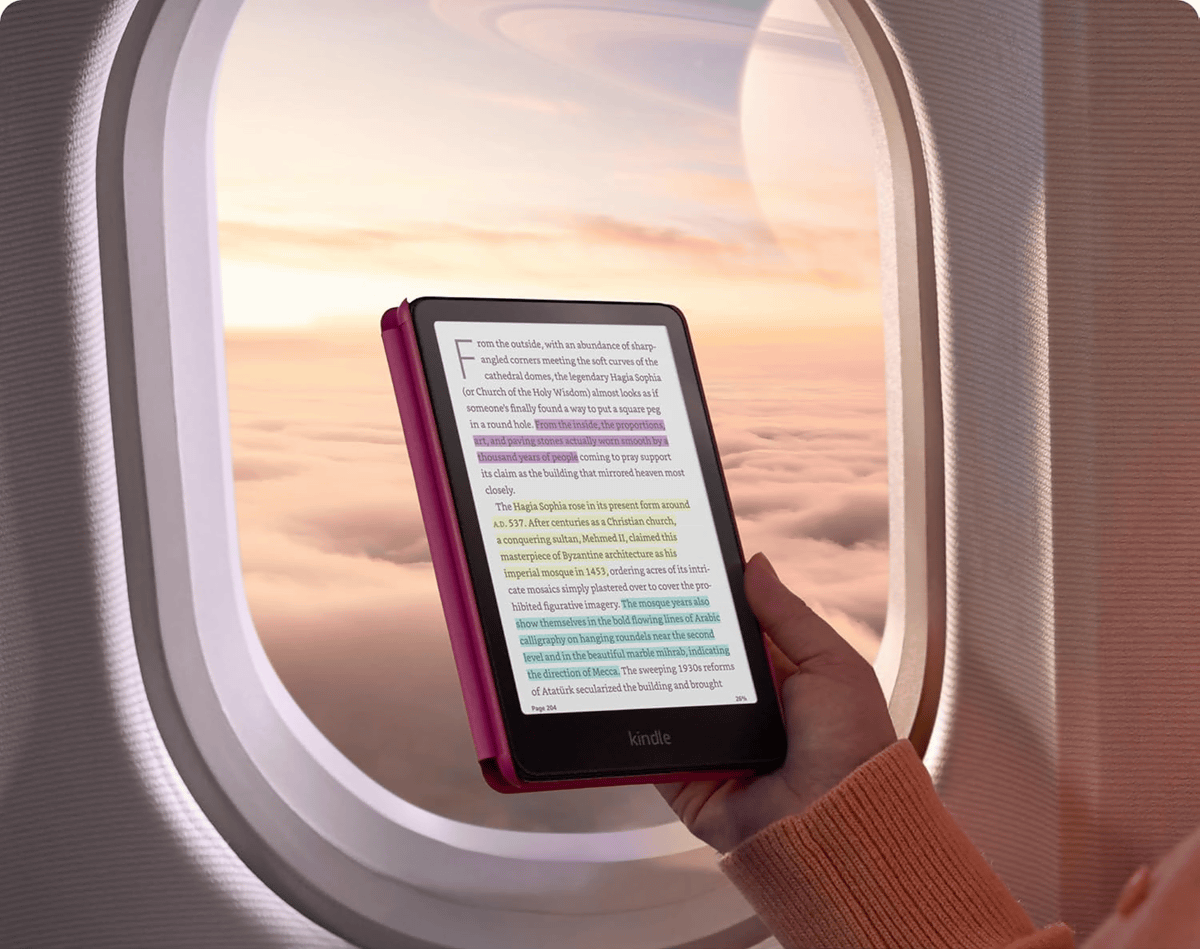 Amazonが初めてのカラー版Kindle「Kindle Colorsoft」を発表 - GIGAZINE