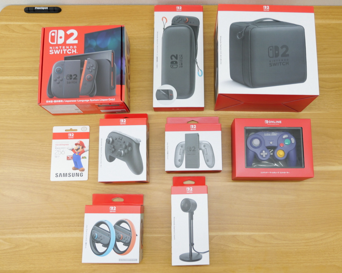 任天堂の「Nintendo Switch 2」がついに届いたので本体をじっくり