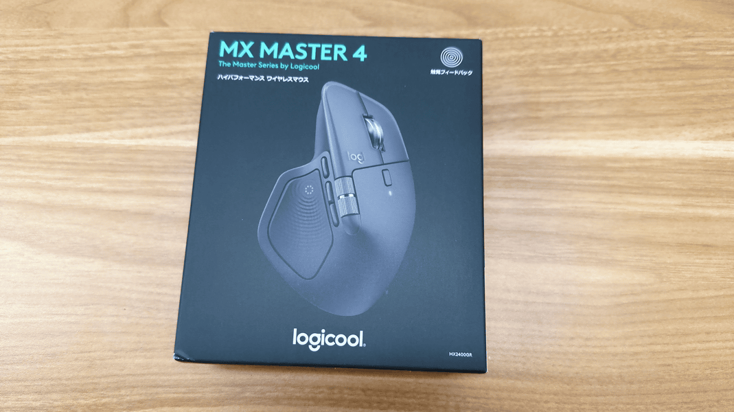 ロジクールの最上位ワイヤレスマウス「MX Master 4」速攻フォト