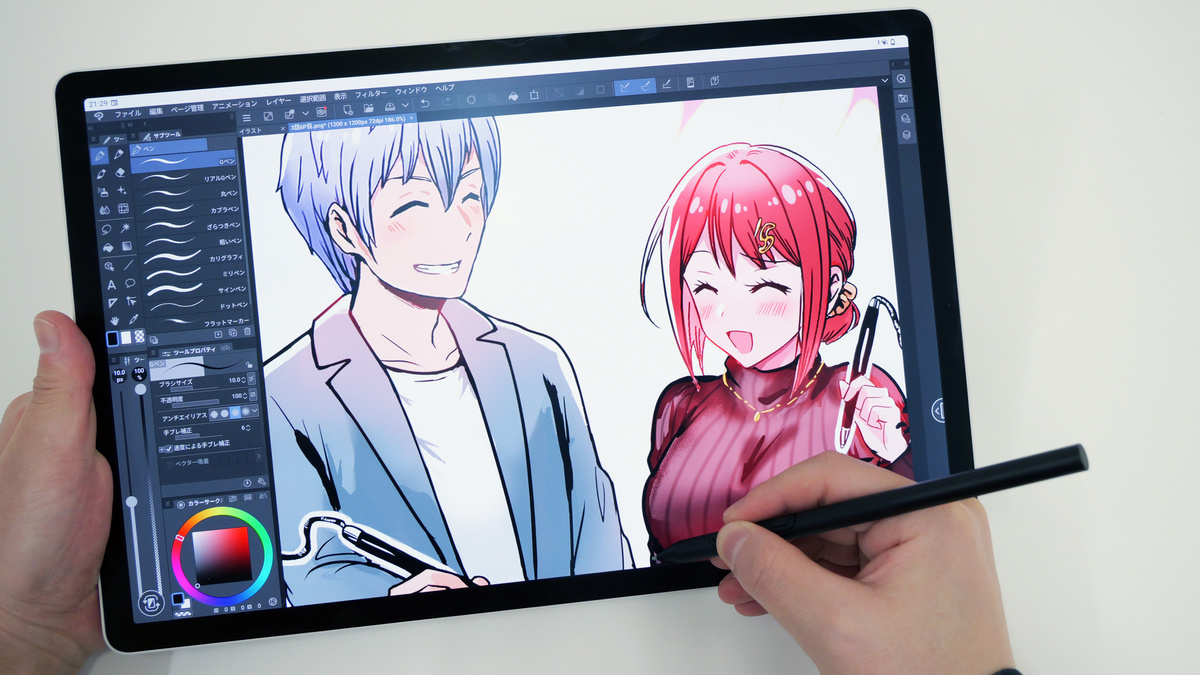 お絵描きに特化したWacomのAndroid搭載・PC不要の液タブがプロ向けに