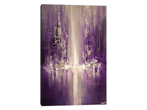 Purple Rain Canvas Wall Art by Osnat Tzadok | iCanvas