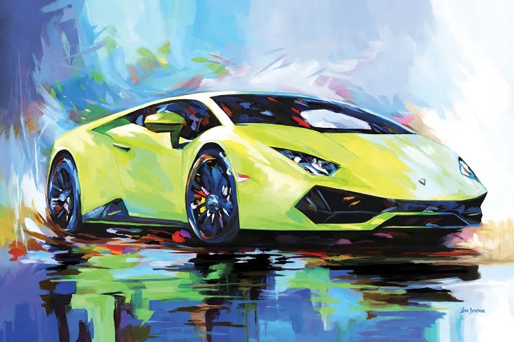 Epic Lamborghini Canvas Wall Art by Leon Devenice | iCanvas