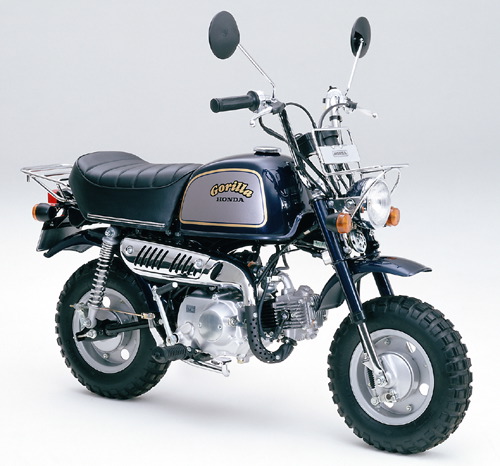 ホンダ ゴリラ】モンキーの兄貴で長距離乗れるレジャーバイク HONDA