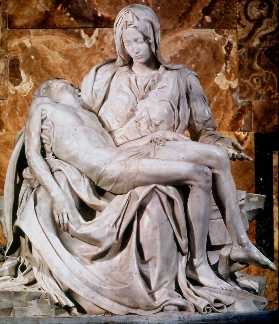 美術史001：ミケランジェロのピエタ | 中西麻澄のHP 美術史研究＆彫金