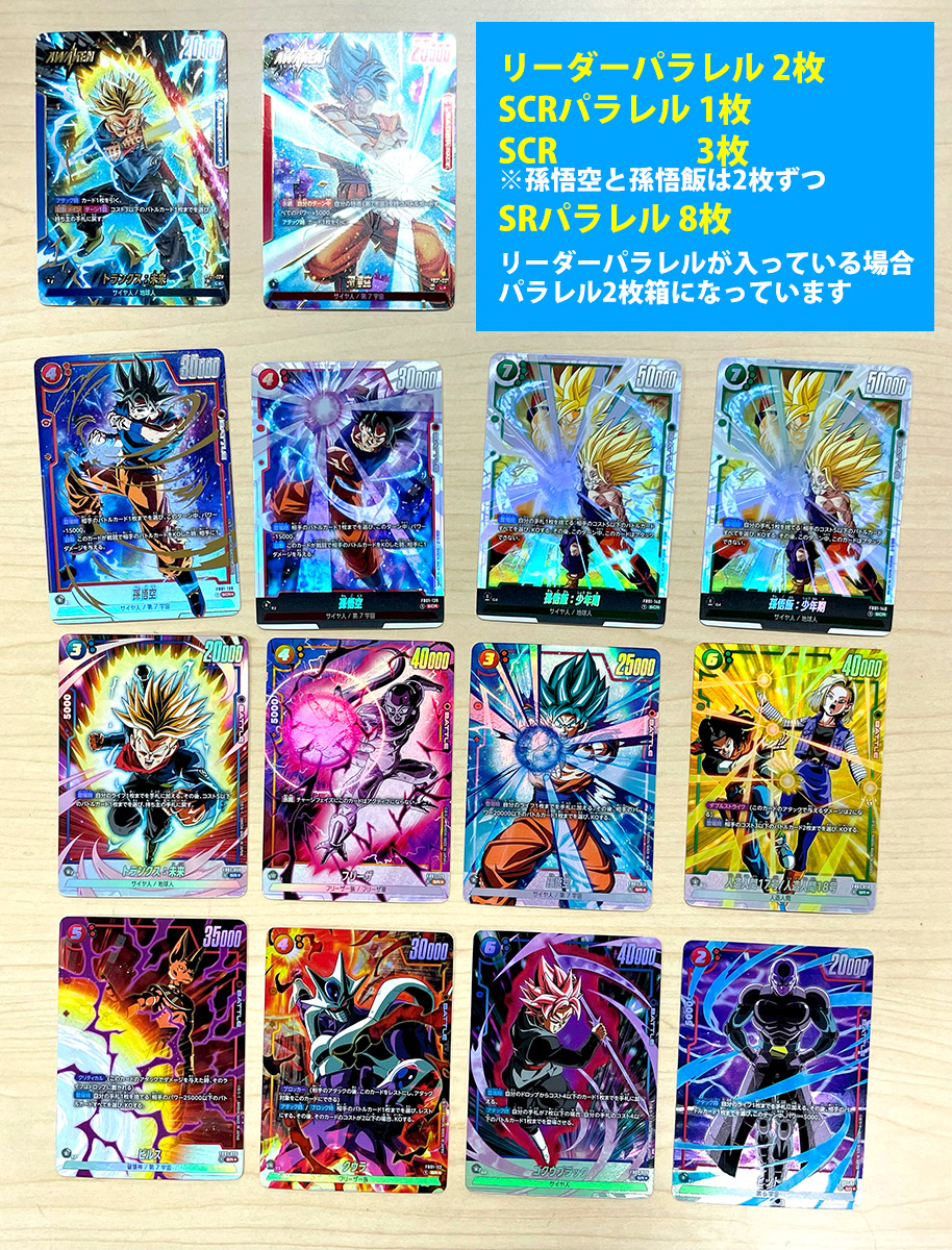 ドラゴンボールフュージョンバトルの封入結果および封入率について