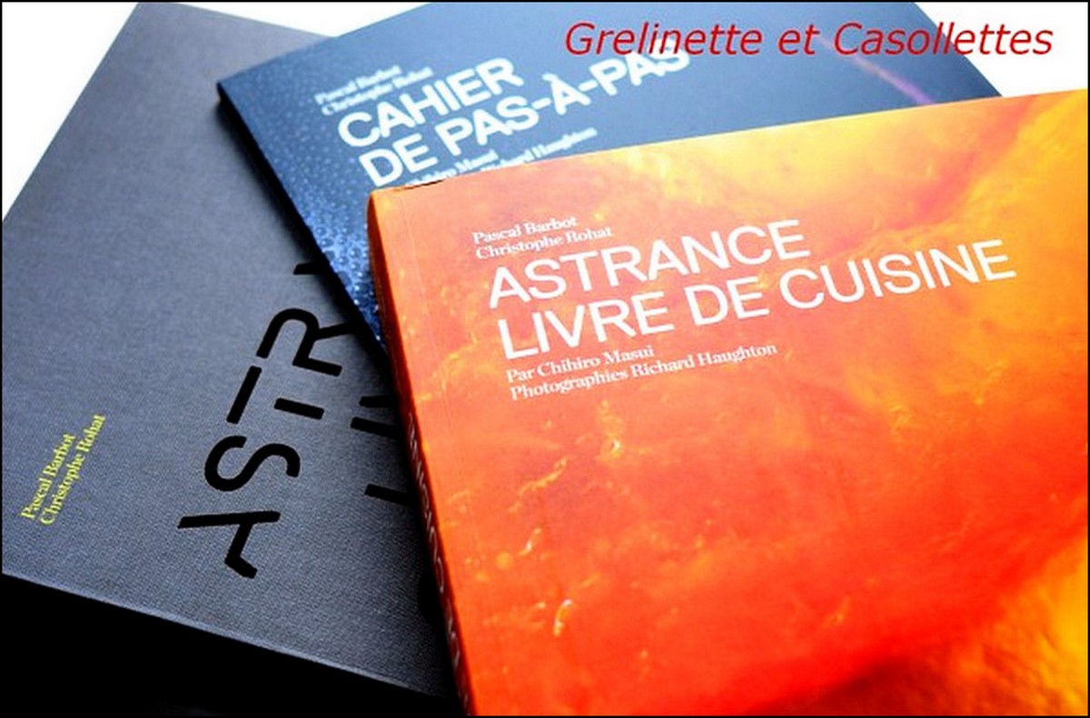 Visions Gourmandes » Astrance, Livre de Cuisine Pascal Barbot et