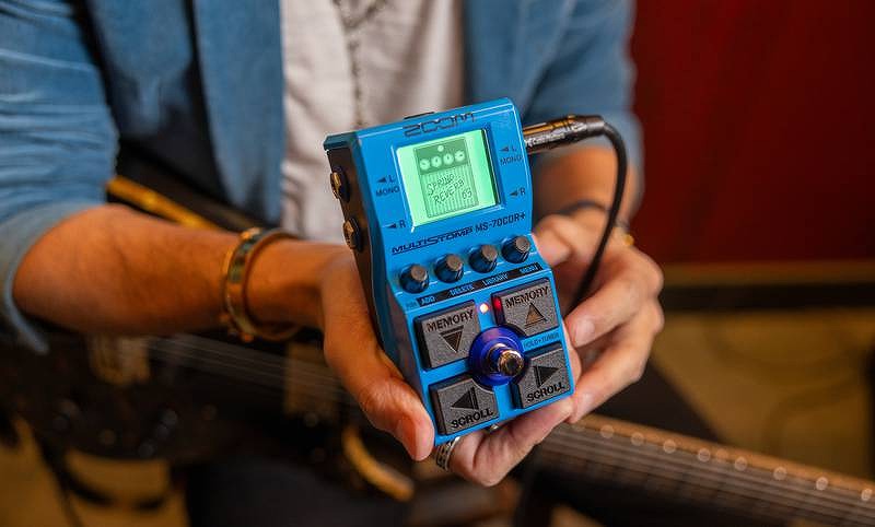 ZOOM 新製品 MS-70CDR+ MultiStomp – GuitarQuest イシバシ楽器が送る