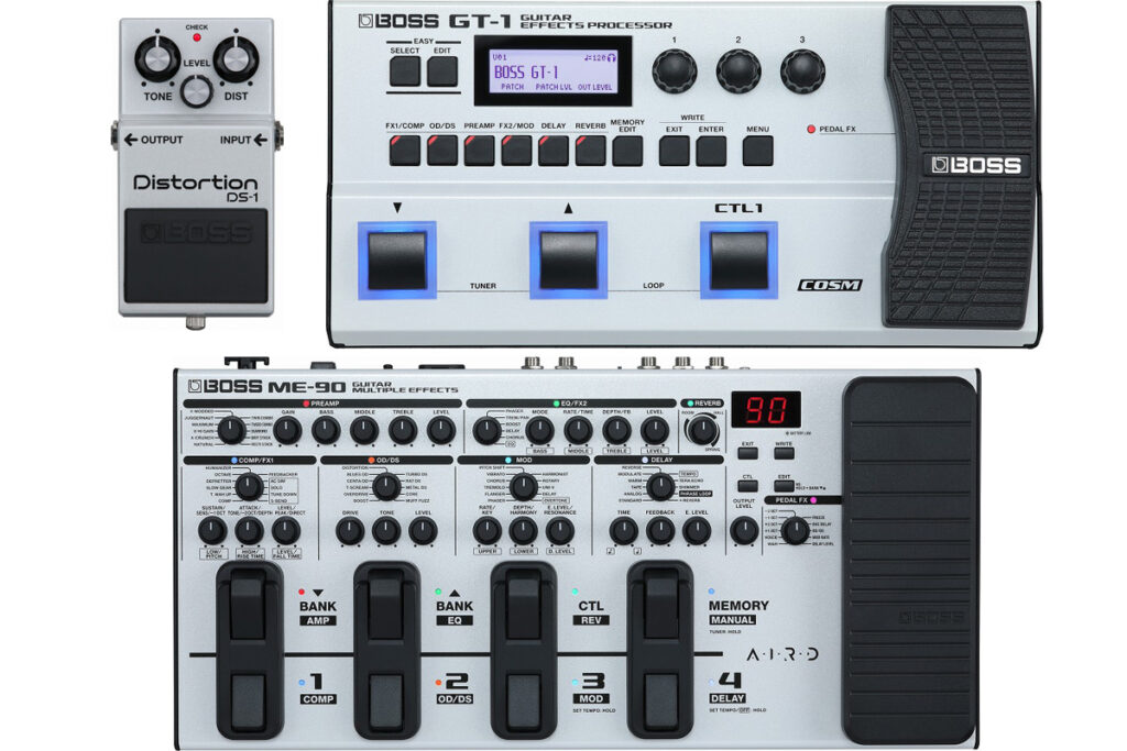 BOSS 2024年限定生産カラーモデル DS-1、GT-1、ME-90の3機種・11月30日