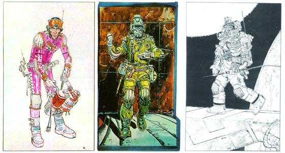 追悼メビウス=ジャン・ジロー :: 1000planches