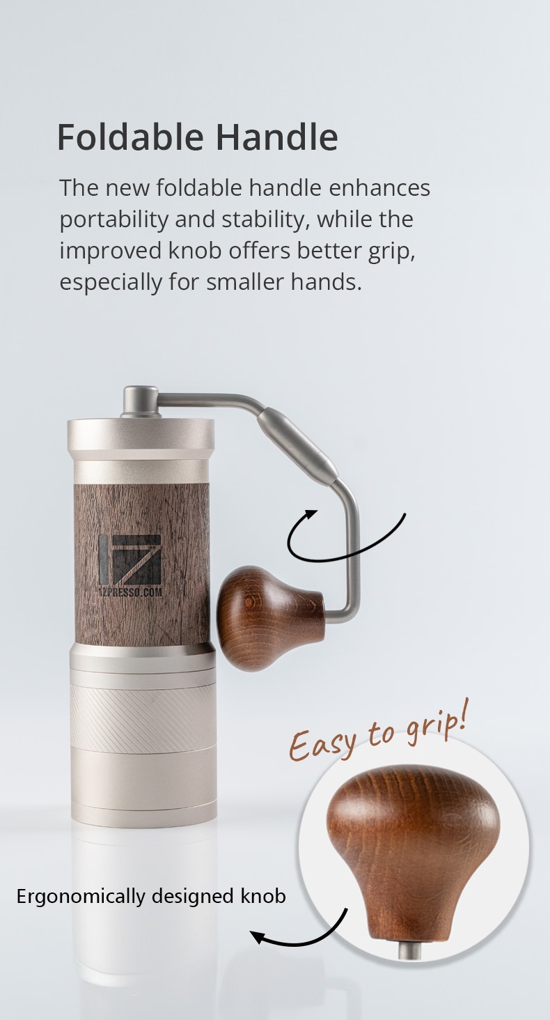 JE-Plus S Manual Coffee Grinder - 1Zpresso