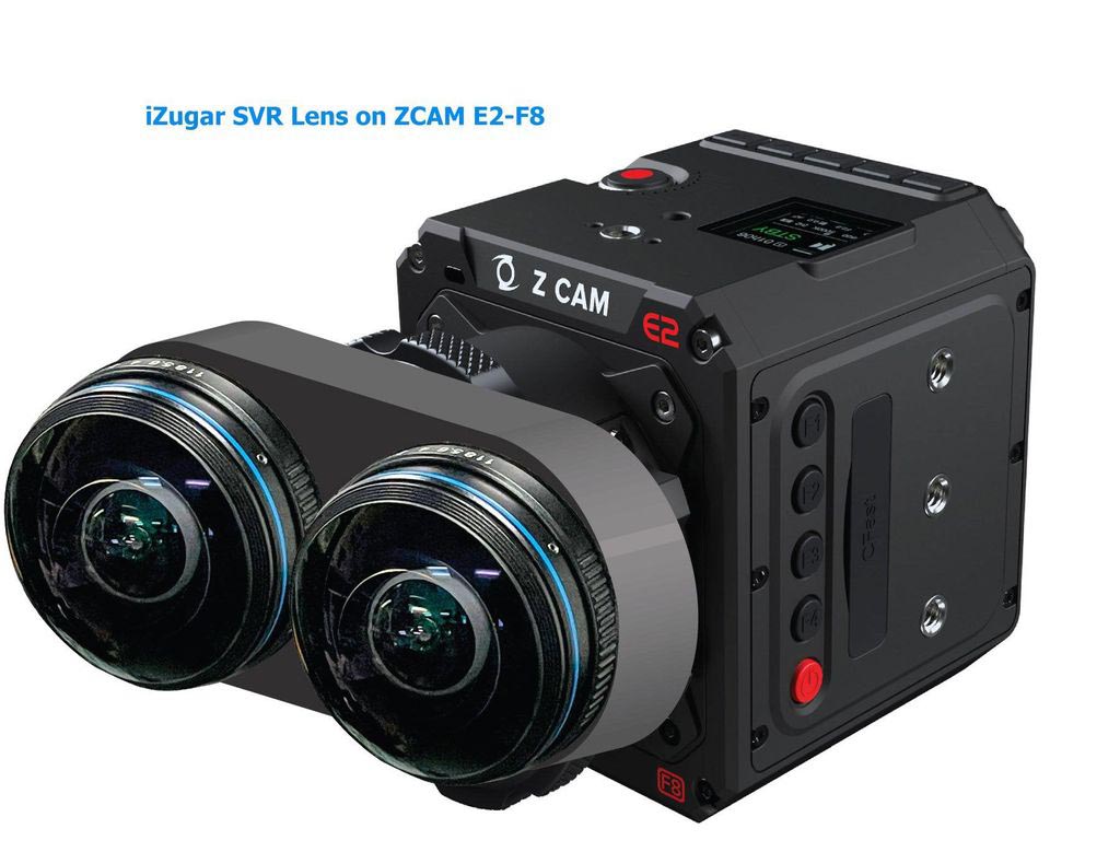 High-resolution 11K 60fps VR180 with iZugar SVR VR180 lens | 360