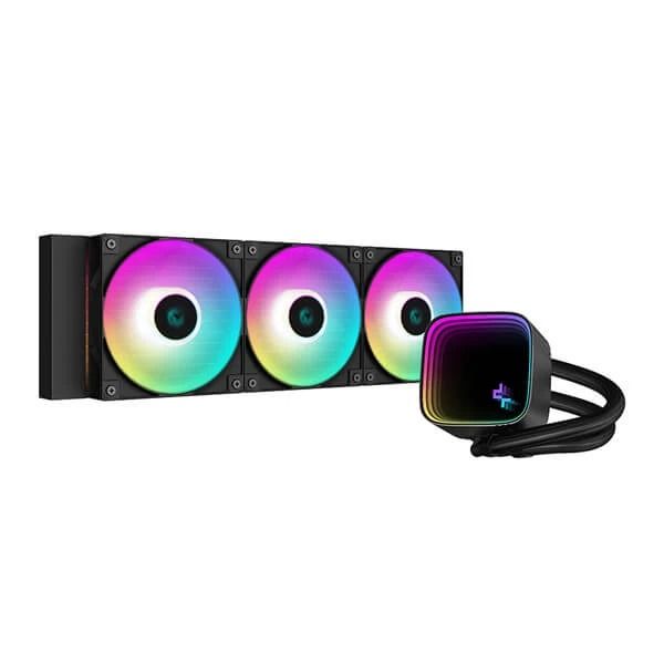 Buy DeepCool MYSTIQUE 240 LCD Liquid Cooler (Black) - Computech Store