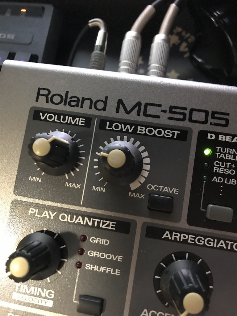 Roland MC-505導入しました。[Groovebox] | 音又空間 ver2.0