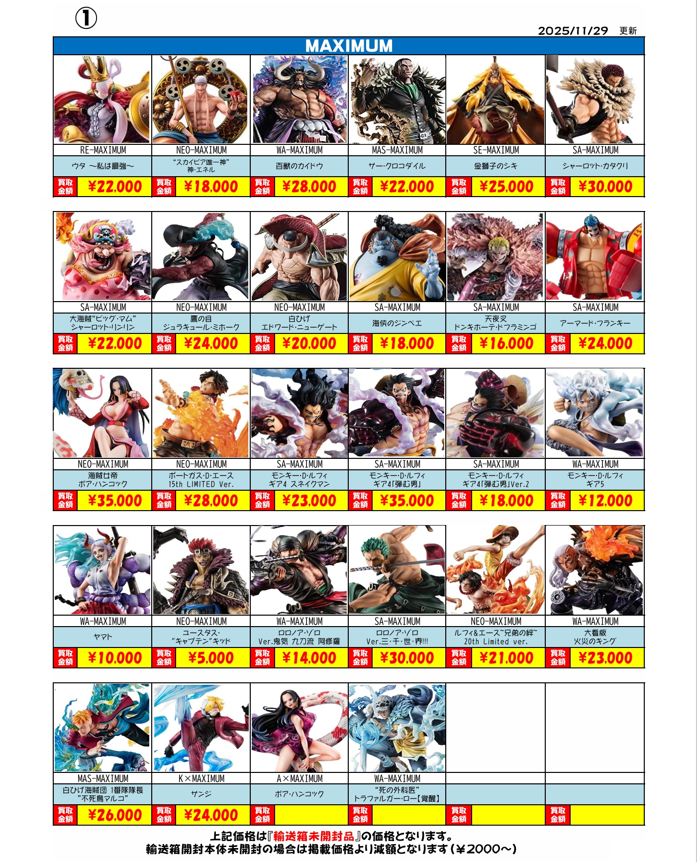 値下げ相談可※【コレクター必見】(ONE PIECE)まとめ売り 値下げ相談可